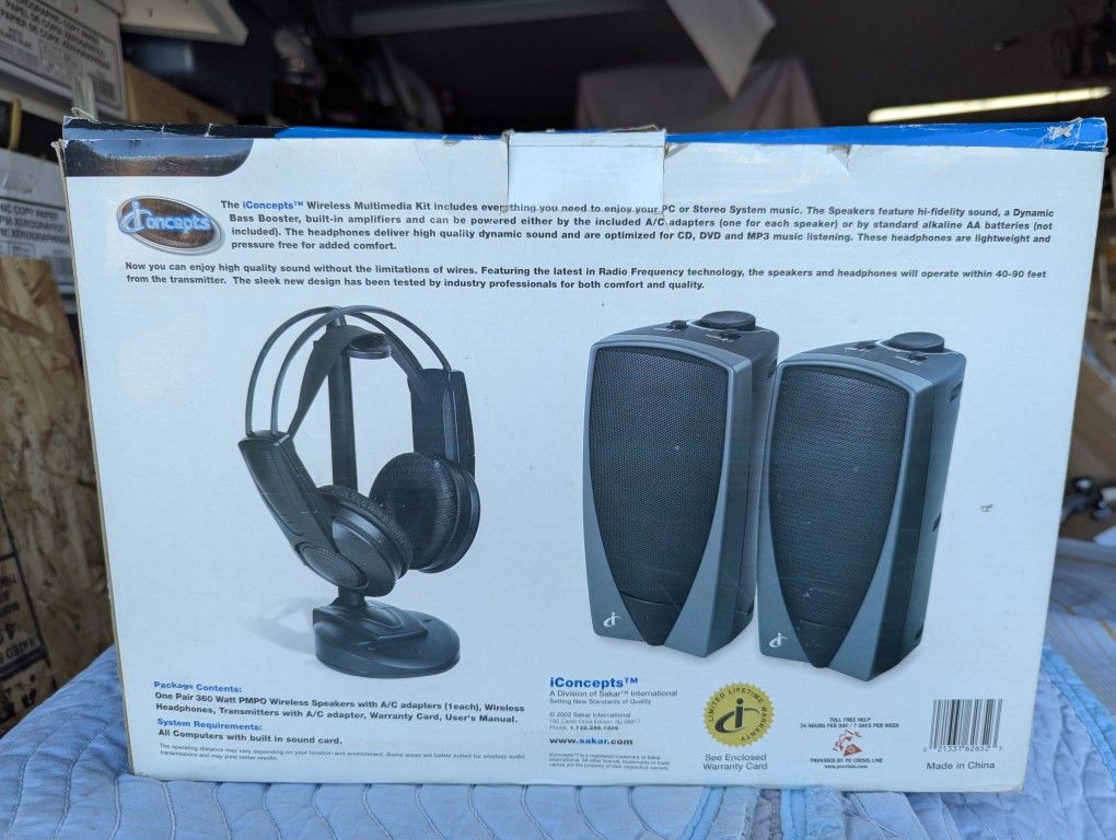 Wireless Headphones & Speakers