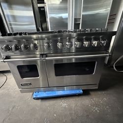 48” Viking Dual Fuel Range Stainless Steel 