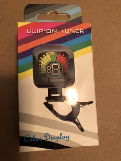 Brand New Guitar Tuner - Clip on