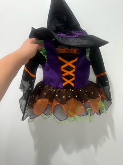 Infant witch costume 3-6M