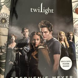 Twilight Larger Book With Bonus Poster Inside