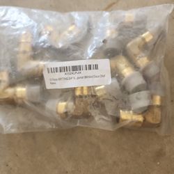 10x 3/4" XFITTING Brass PEX Fittings – Compatible with Uponor (Wirsbo) / Sioux Chief – New