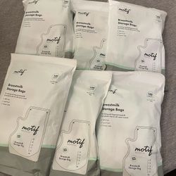 6 Packs Of Motif Medical Breastmilk Storage Bags 