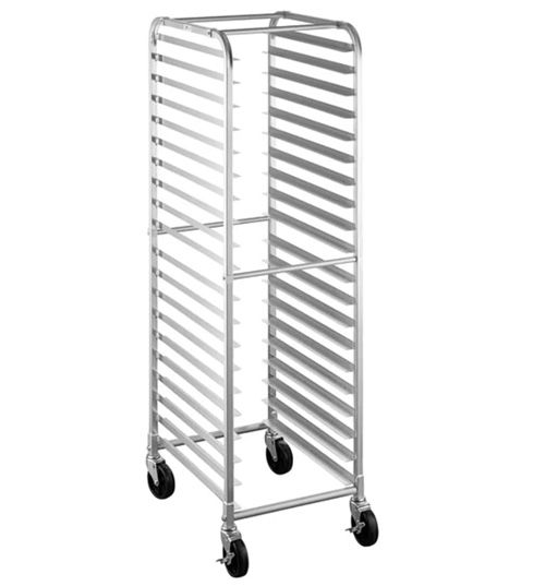 Regency 20 Pan End Load Bun/Sheet Pan Rolling Rack Set of 2