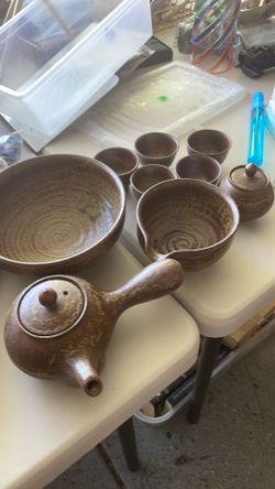 Tea set traditional Korean