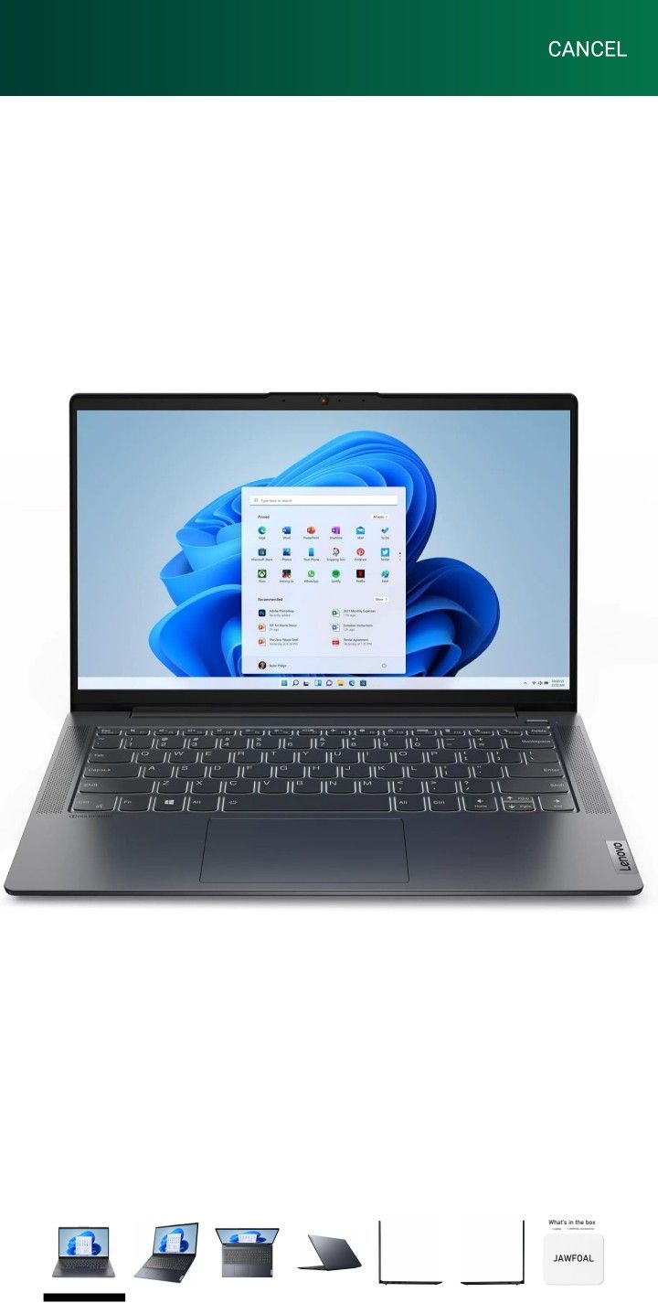Lenovo IdeaPad 1 15.6" Fhd Laptop