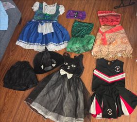 Girls Size 10 costumes