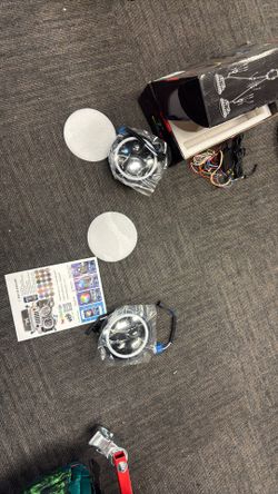 Faro LED de 7 pulgadas para Wrangler 1(contact info removed) JK TJ LJ CJ, luz intermitente, aprobado por DOT