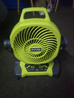 Ryobi 18v Portable Misting Fan