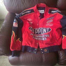 Vintage Jeff Gordon #24 DuPont Flame Racing Jacket – Hendrick Motorsports – Large