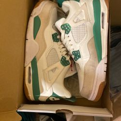 Jordan 4s Pine Green