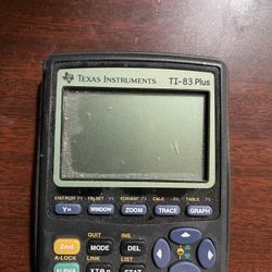 Ti 83 Plus calculator