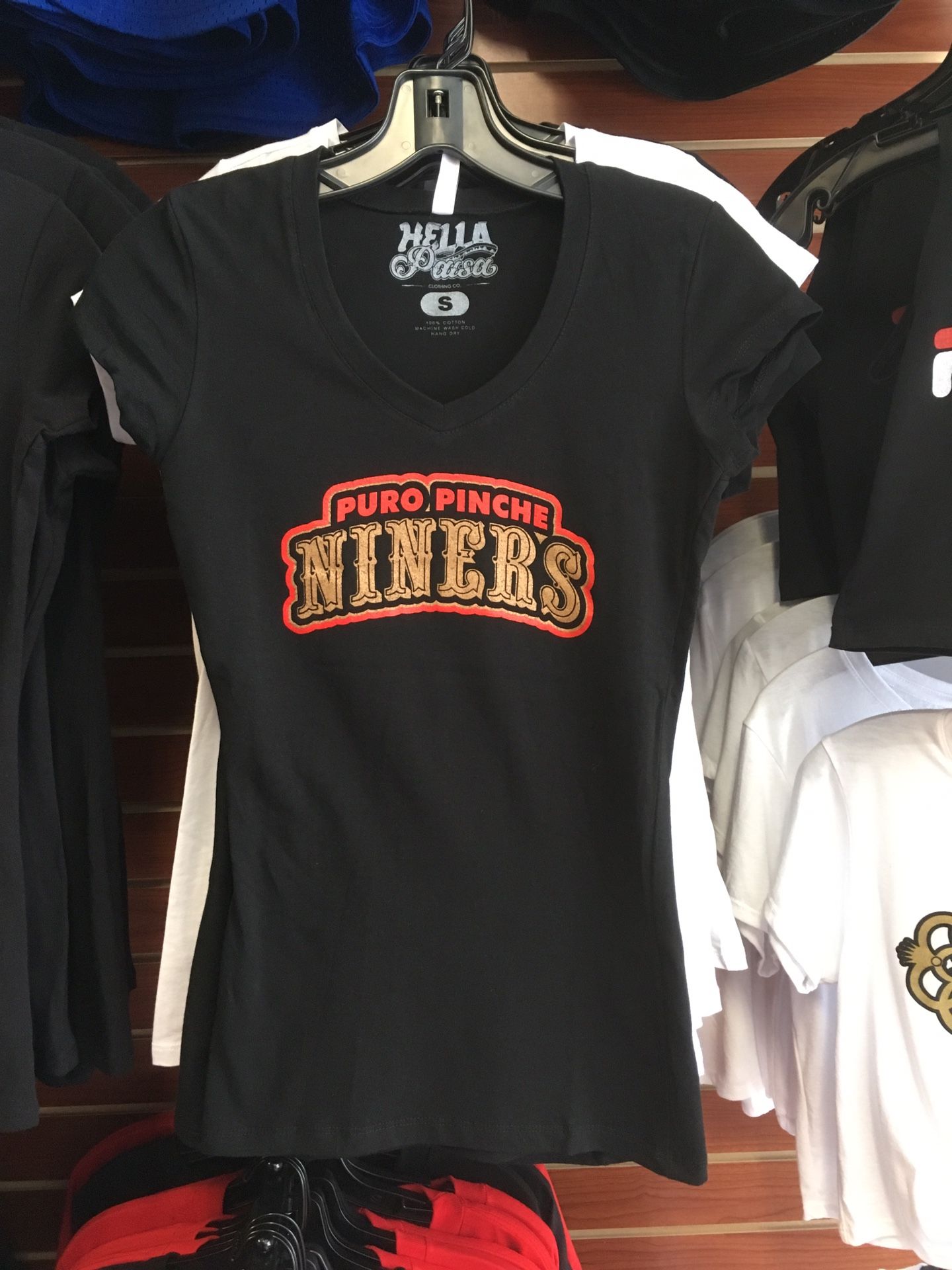 Puro Pinche Niners women's black v-neck for Sale in HILLTOP MALL, CA -  OfferUp