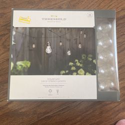 Solar Led Drop String Lights
