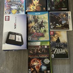 Video Game Lot Nintendo Xbox 3DS