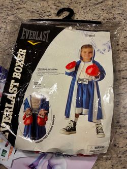 Boxer costume blue