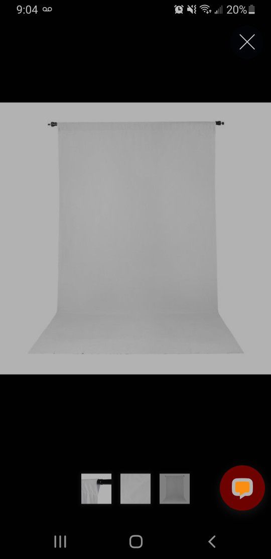 PROMASTER WRINKLE RESISTANT BACKDROP 10'X12' - WHITE