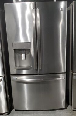 GE French Door Stainless Steel Fridge
