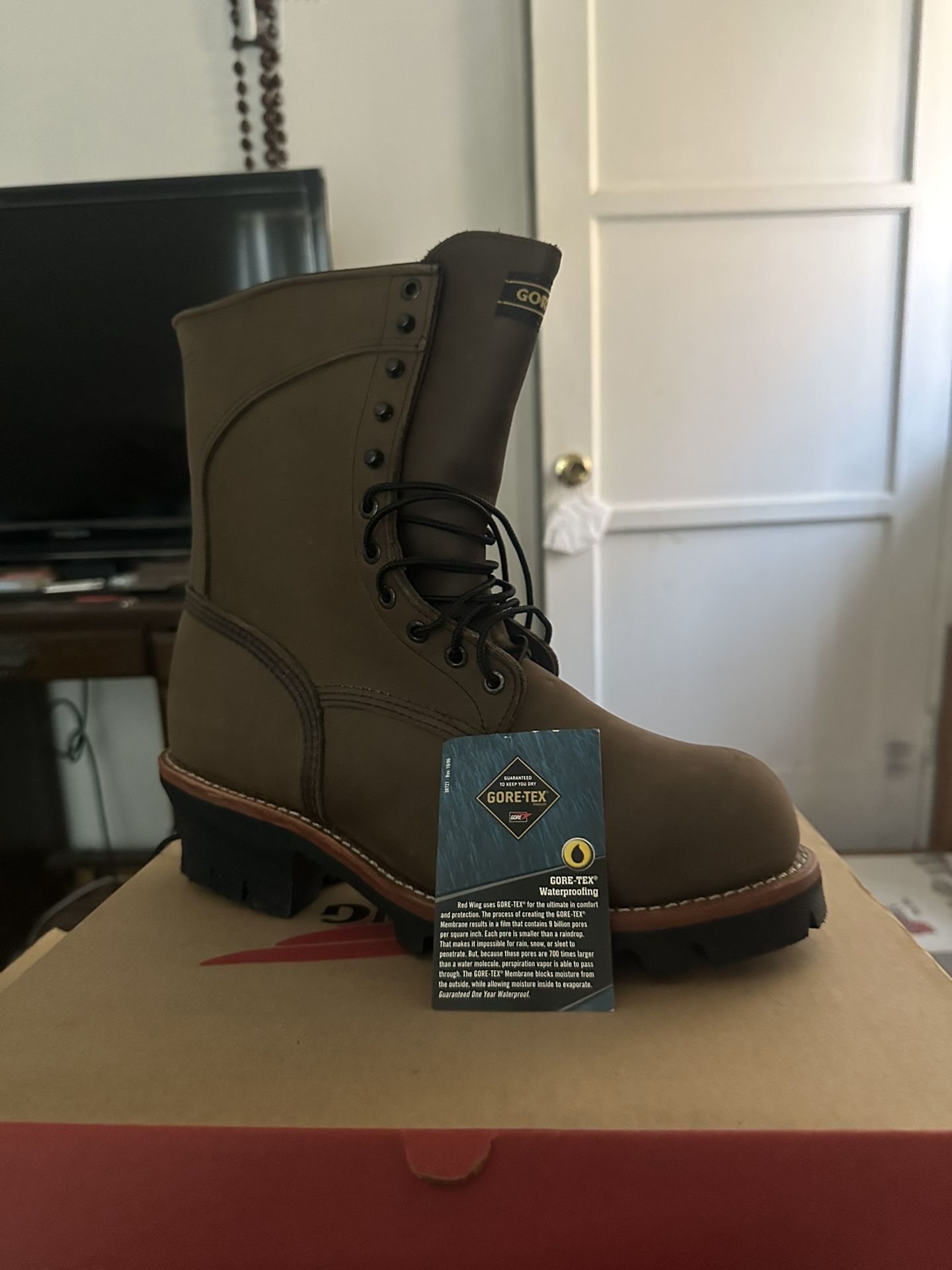 NEW Red Wing Steel Toe Boots