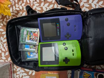 Gameboy Colors and games