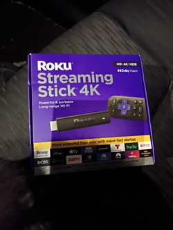 Roku 4k streaming stick