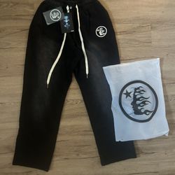 Black Hellstar Pants With Tags
