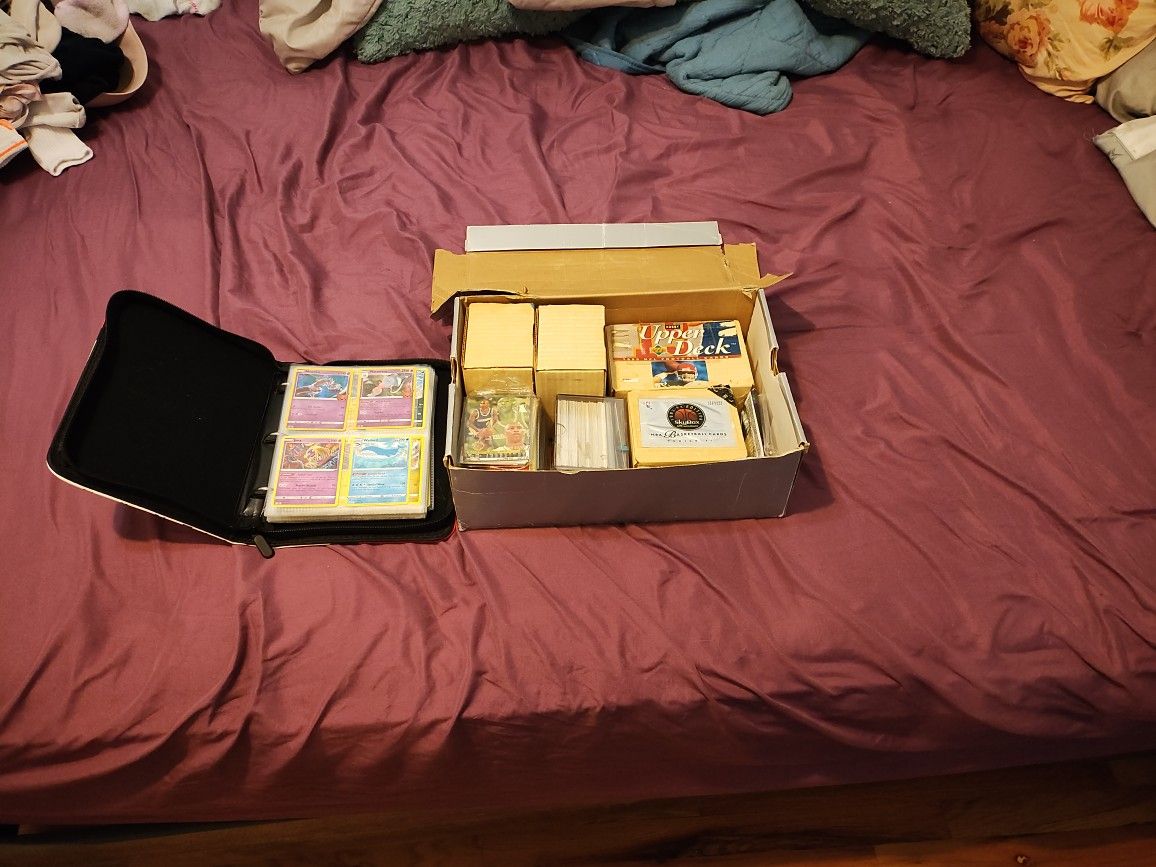 Pokemon Cards And Sports Card