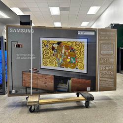 55” Samsung Smart 4k Frame Qled TV 