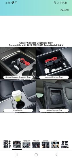  Compatible for Tesla modèle 3 Y 2021 2022 2023 2024