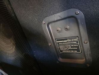 Marathon dj speakers