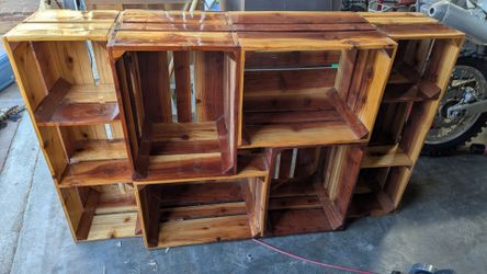 Bookshelf Cube Crate Storage Shelf