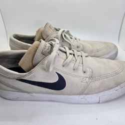 Nike SB Zoom Stefan Janoski Shoes Men's 11 Light Beige Skateboarding Sneakers
