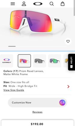 Oakleys Sutro sunglasses 