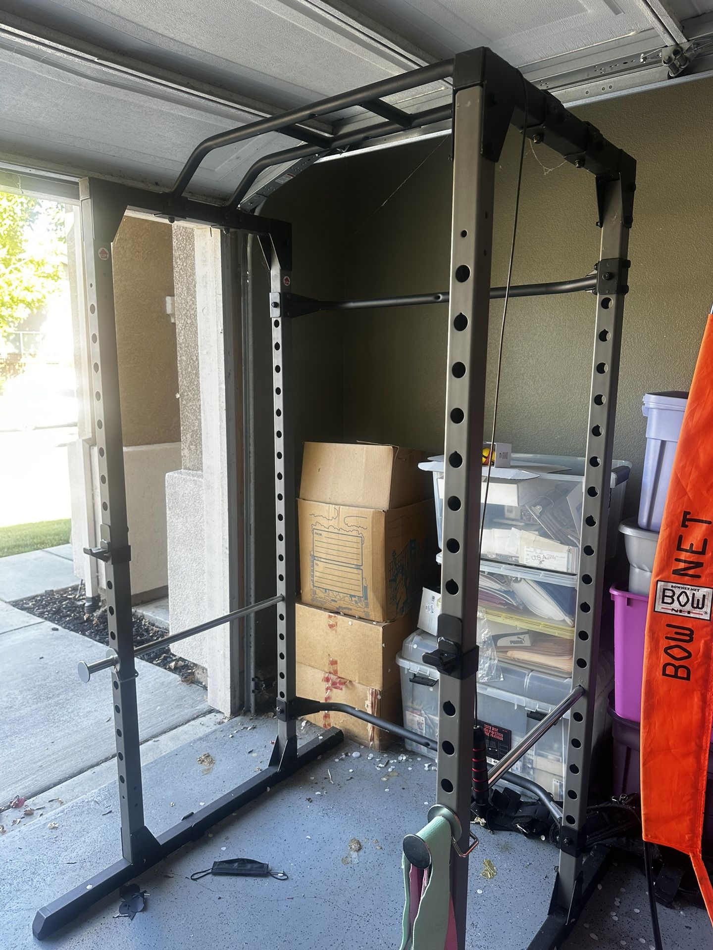 Heavy-Duty Weight Rack