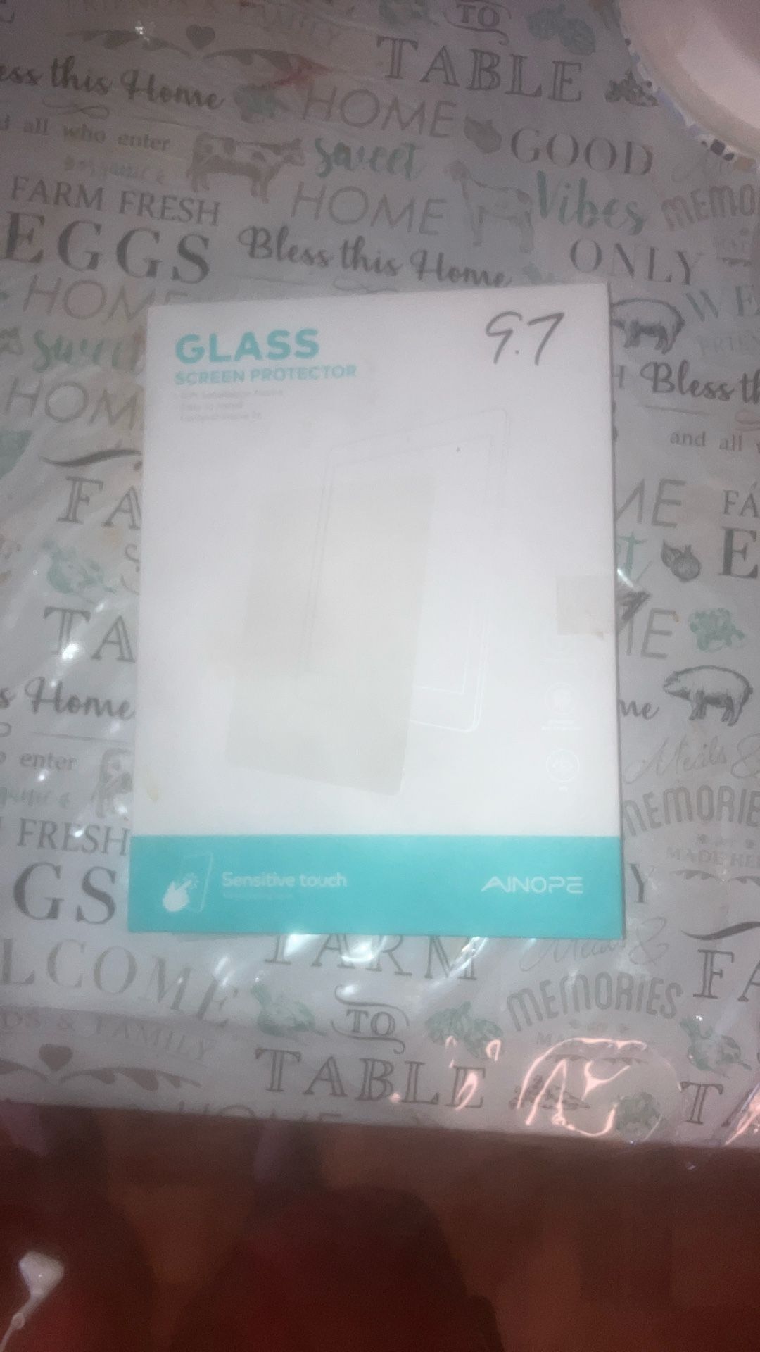 9.7 Inch ipad Glass Screen Protector