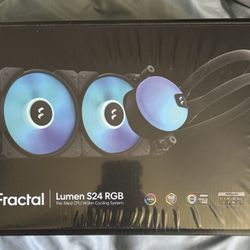 Fractal Lumen S24 RGB pre Filled CPU water Cooler pc Part