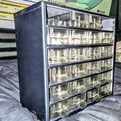 Vintage POWR CRAFT Metal Organizer 24 