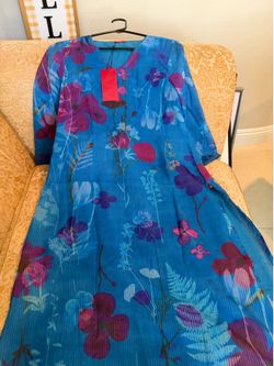 Indian long kurta top - brand new S/M
