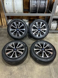 Subaru Forester XT 18” OEM Enkei Wheels with tires