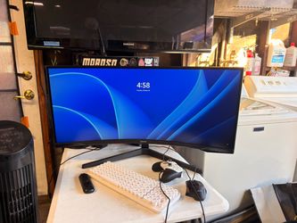 34’’ curved Odyssey monitor