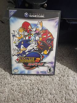 Vintage Nintendo GameCube Sonic 2 adventure battle game