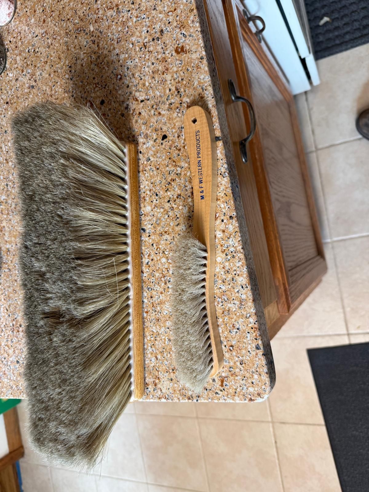 2 Horse Grooming Brushes for Mane and Tail