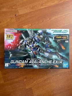 Bandai 64 Gundam Avalanche Exia Dash HG00 1/144 Model Kit GN-001/hs-A010
