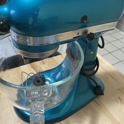 KitchenAid Artisan Design 5 QT Teal Blue Stand Mixer