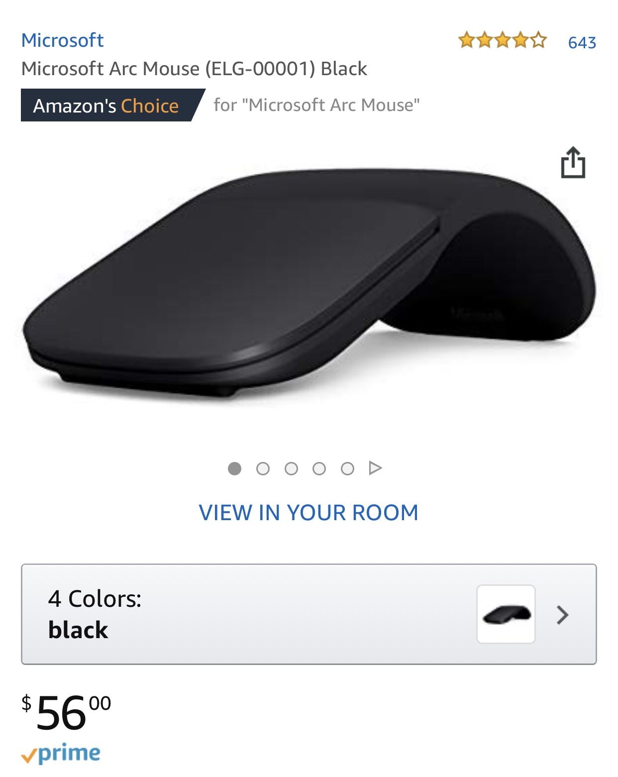 Microsoft Arc Mouse