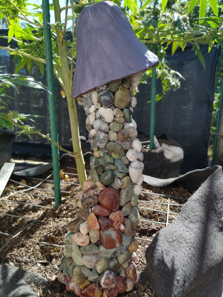 Hand Sculpted Ancient Mushroom From Real Ancient Clay