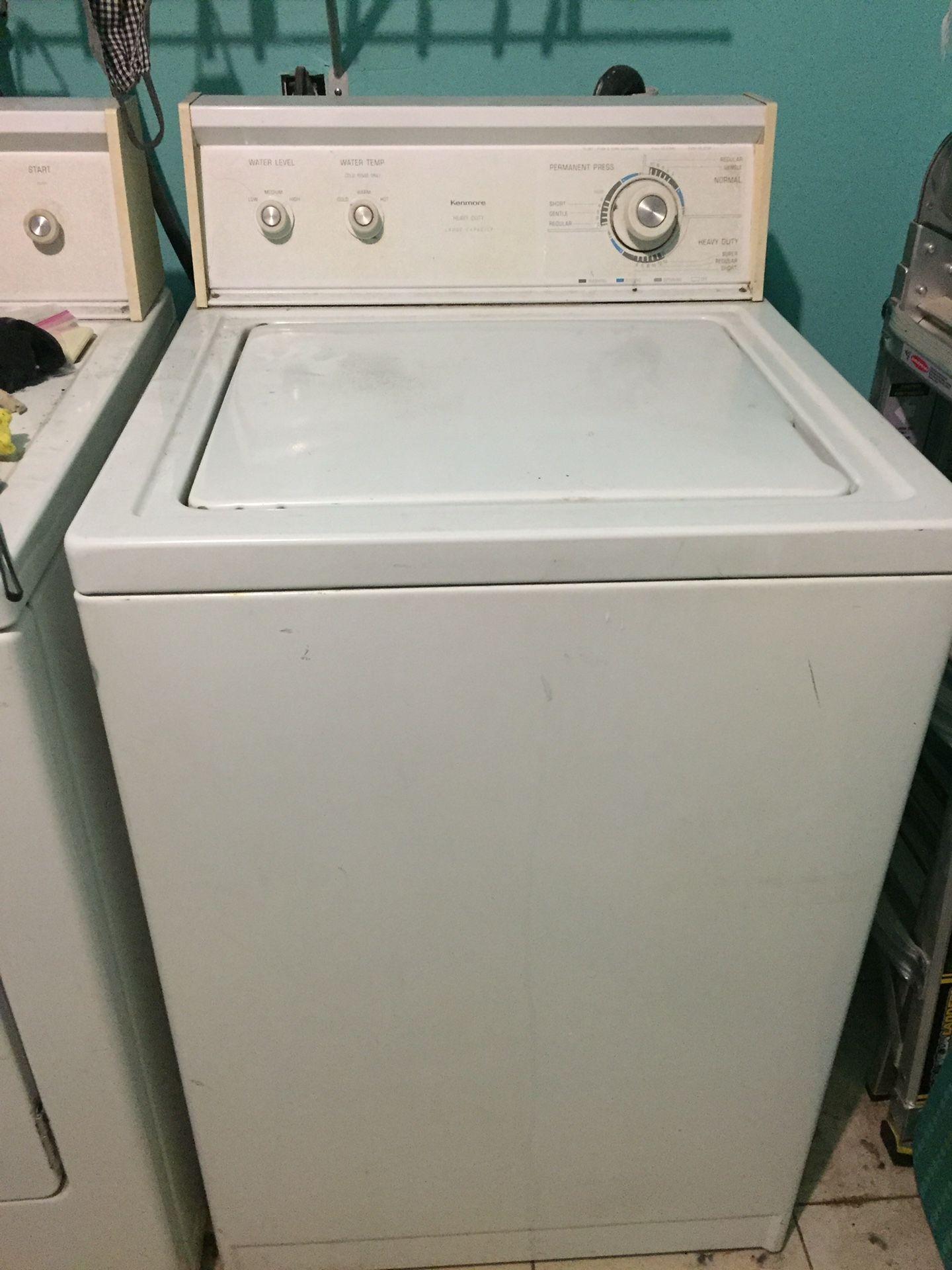 Kenmore 110 top-loading washing machine BROKEN