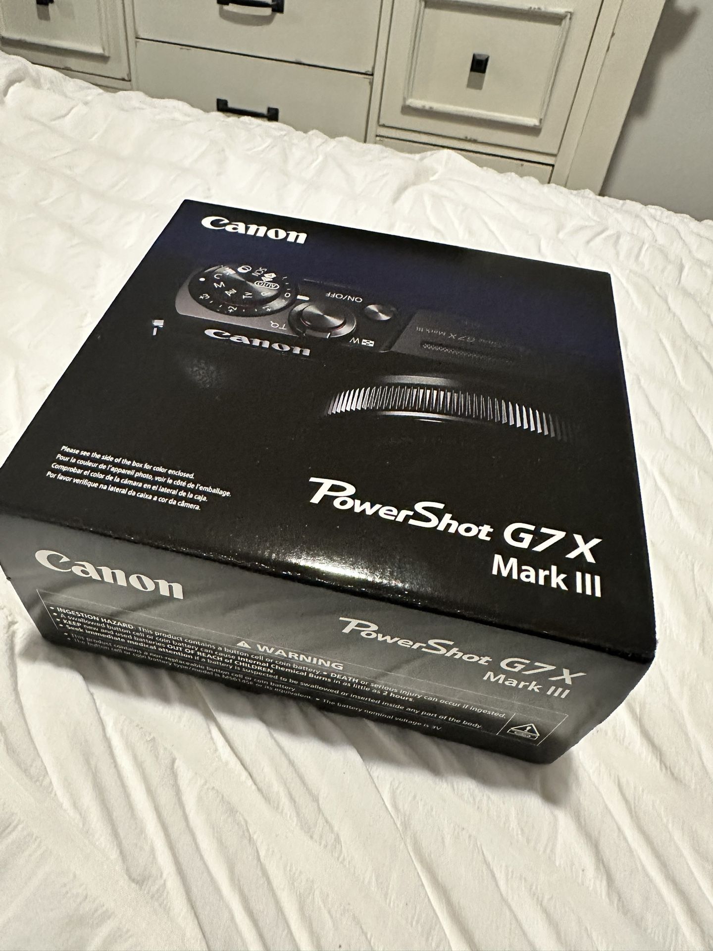 Canon PowerShot G7 X Mark III - New Never Used