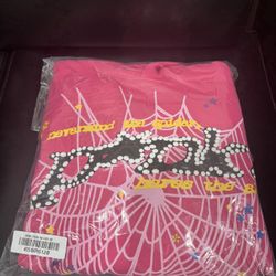 Pink Sp5der Hoodie