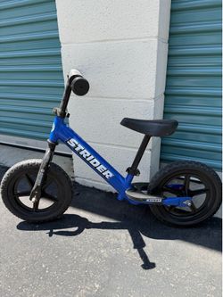 Strider Sport 12” Balance Bike | Blue | Excellent Beginner Bike